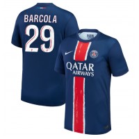 Camisa de time de futebol Paris Saint-Germain Bradley Barcola #29 Replicas 1º Equipamento 2024-25 Manga Curta